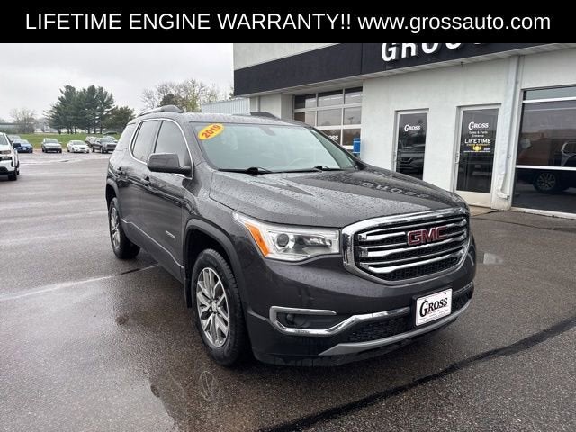 Used 2019 GMC Acadia SLE-2 with VIN 1GKKNSLS0KZ159185 for sale in Marshfield, WI