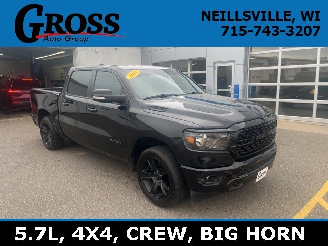 2022 RAM 1500 Big Horn Crew Cab 4x4 5'7' Box