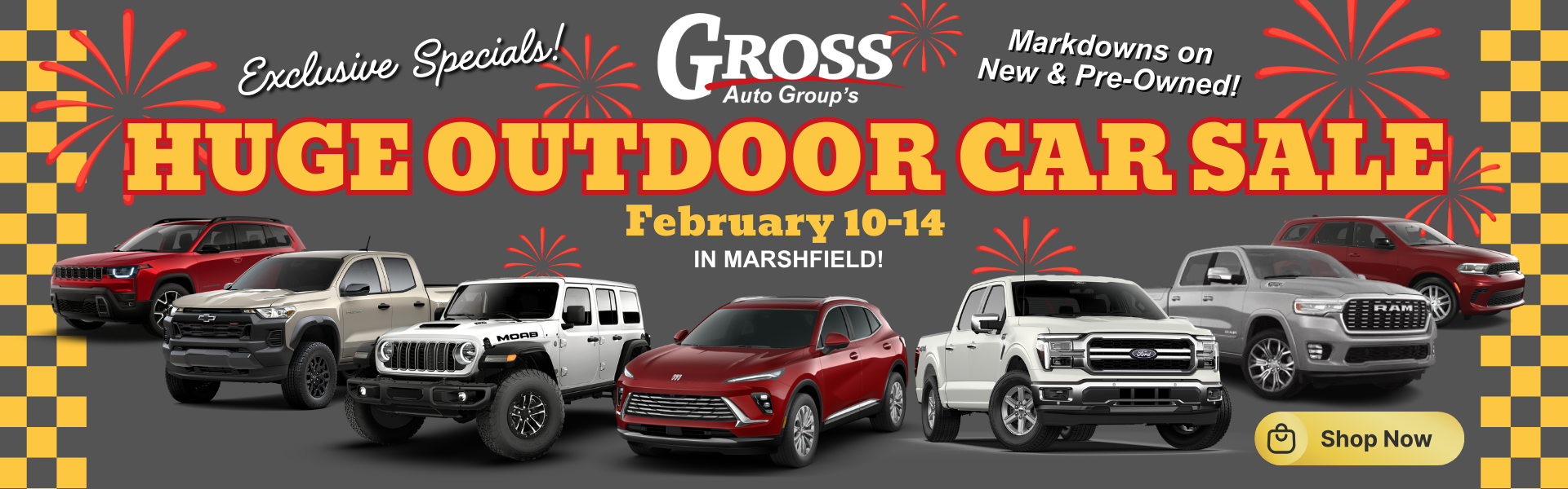 Huge Outdoor Car Sale