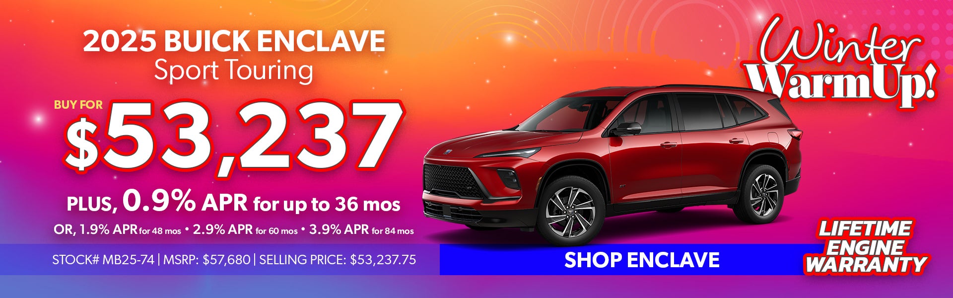 2025 Buick Enclave Sport Touring