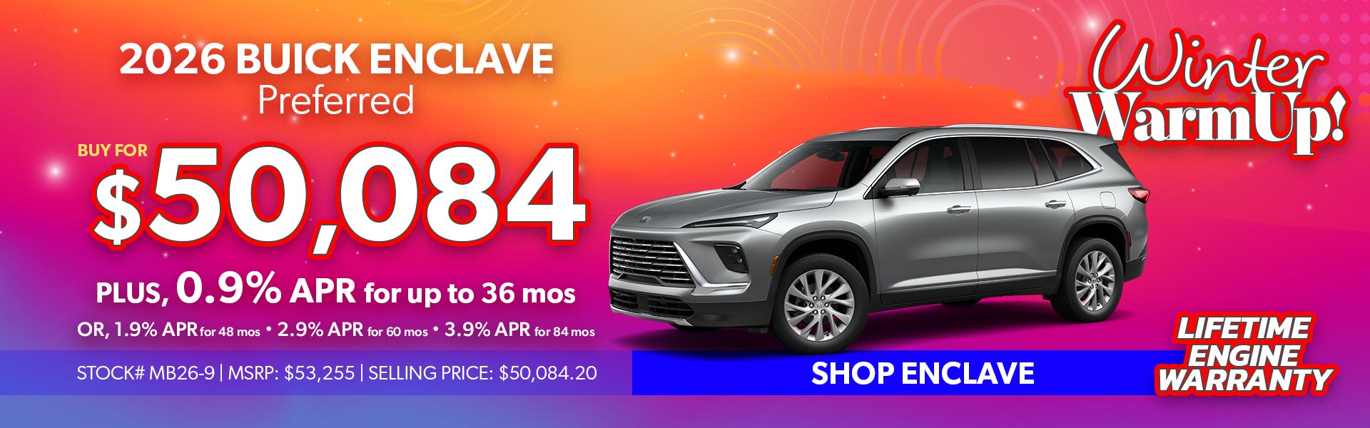 2026 Buick Enclave Preferred